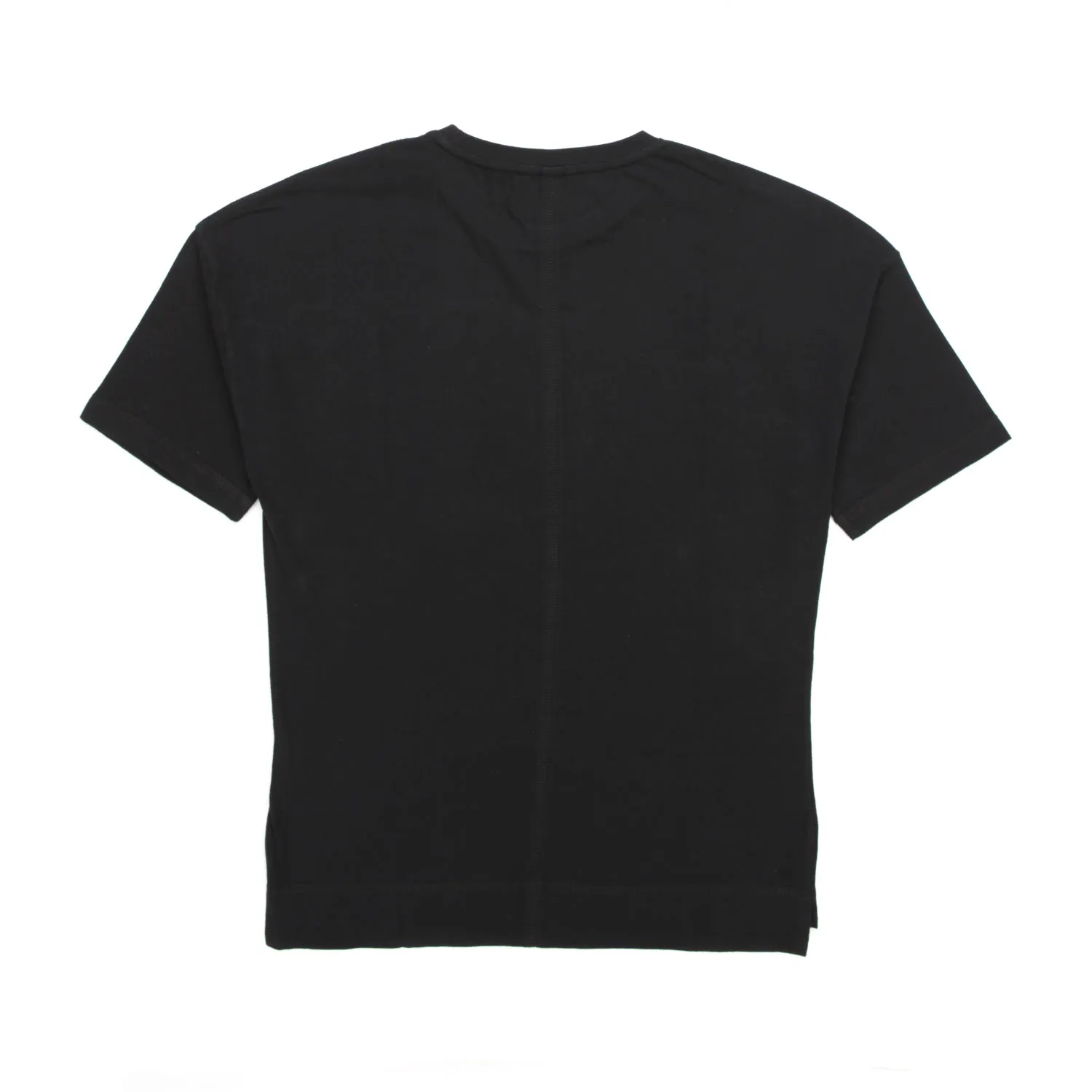 T-Shirt Nera Stampa Bambina Teen