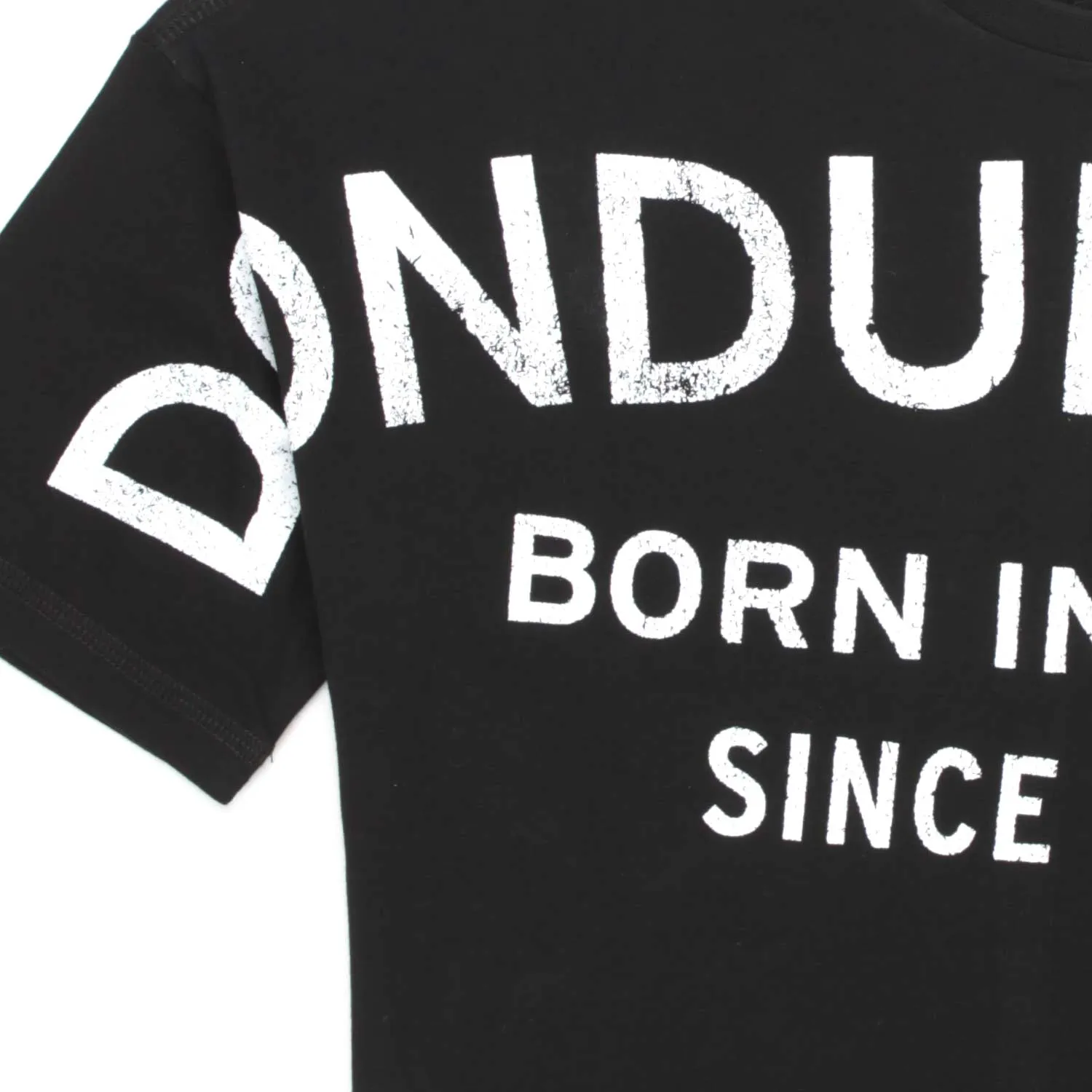 T-Shirt Nera Stampa Bambina Teen