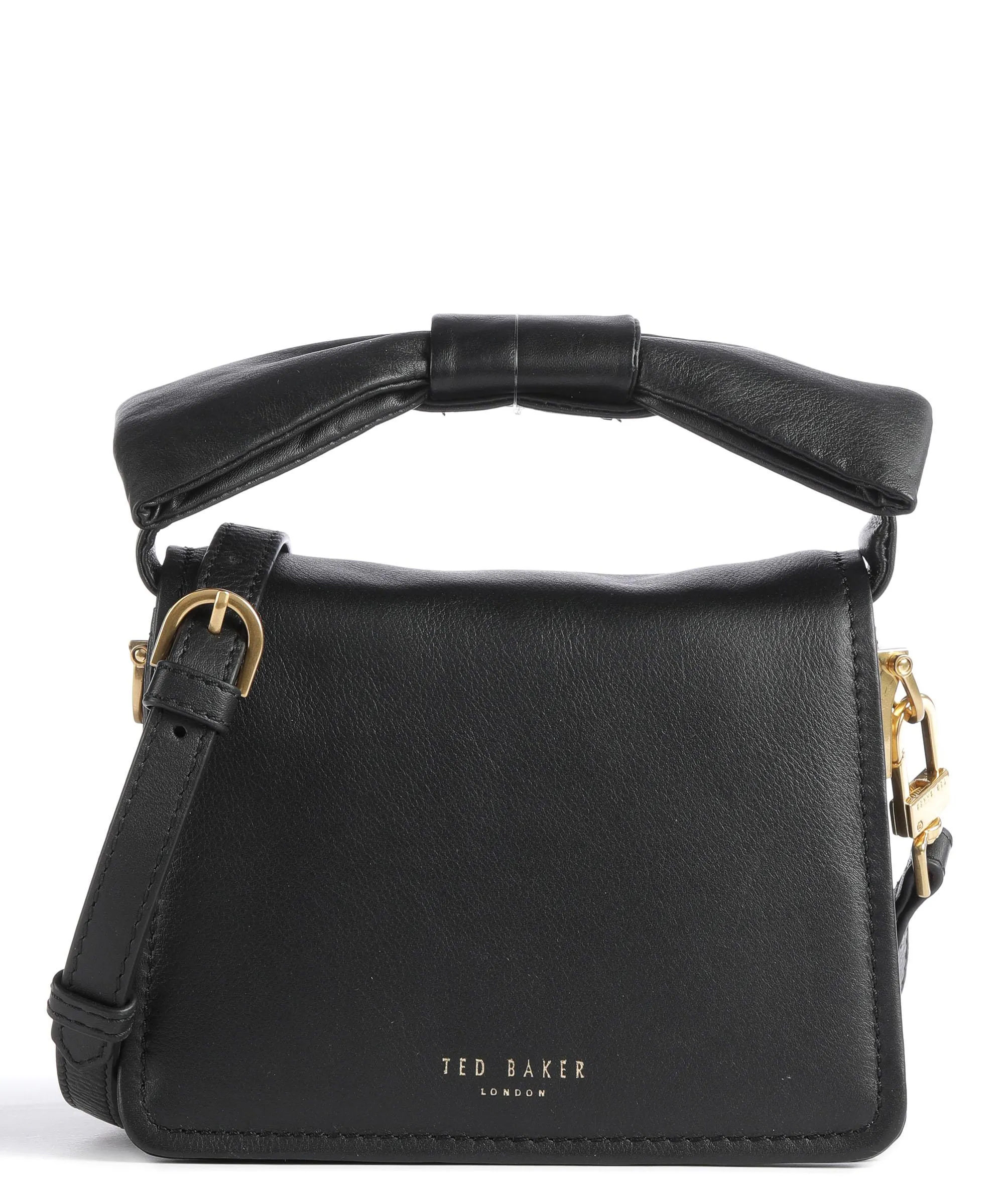  Ted Baker Niasina Borsa a tracolla morbida pelle bovina nero  