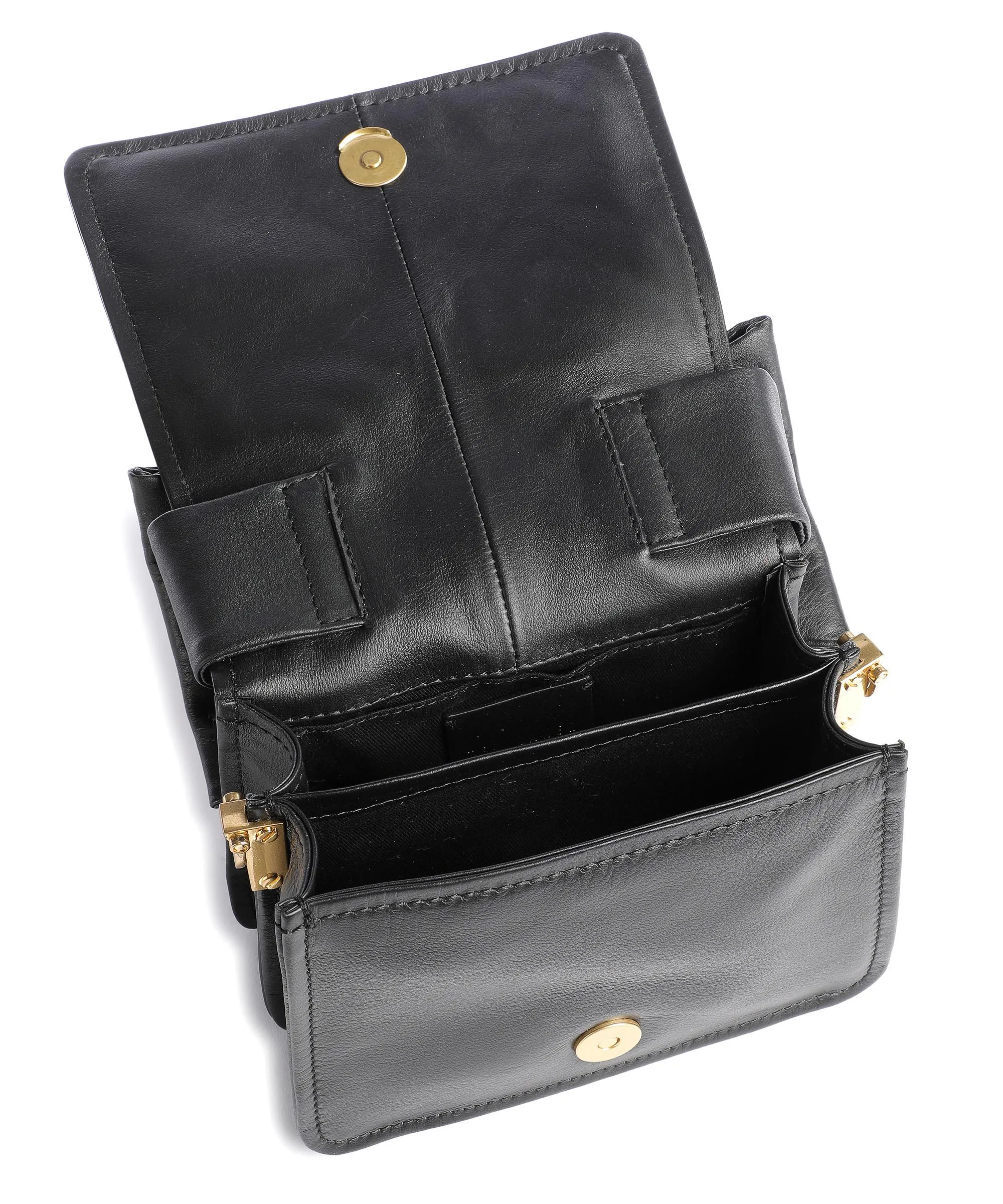  Ted Baker Niasina Borsa a tracolla morbida pelle bovina nero  