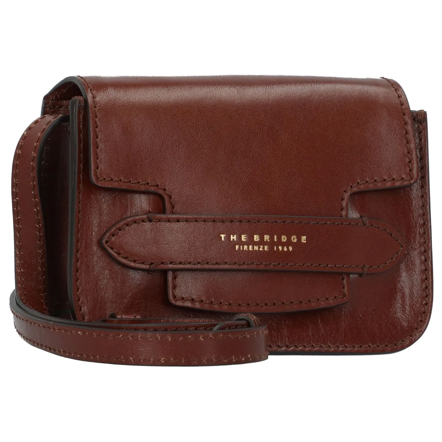 The Bridge Lucrezia Borsa a tracolla in pelle 18 cm