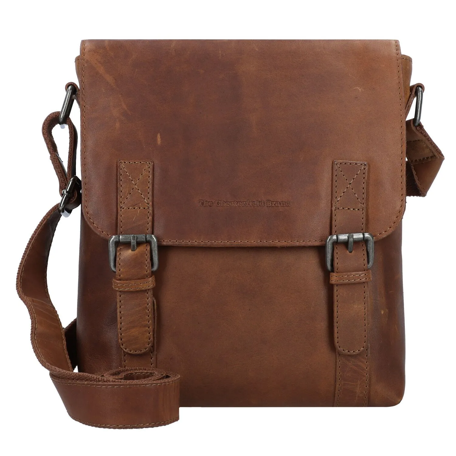 The Chesterfield Brand Wax Pull Up Borsa a tracolla Pelle 25 cm