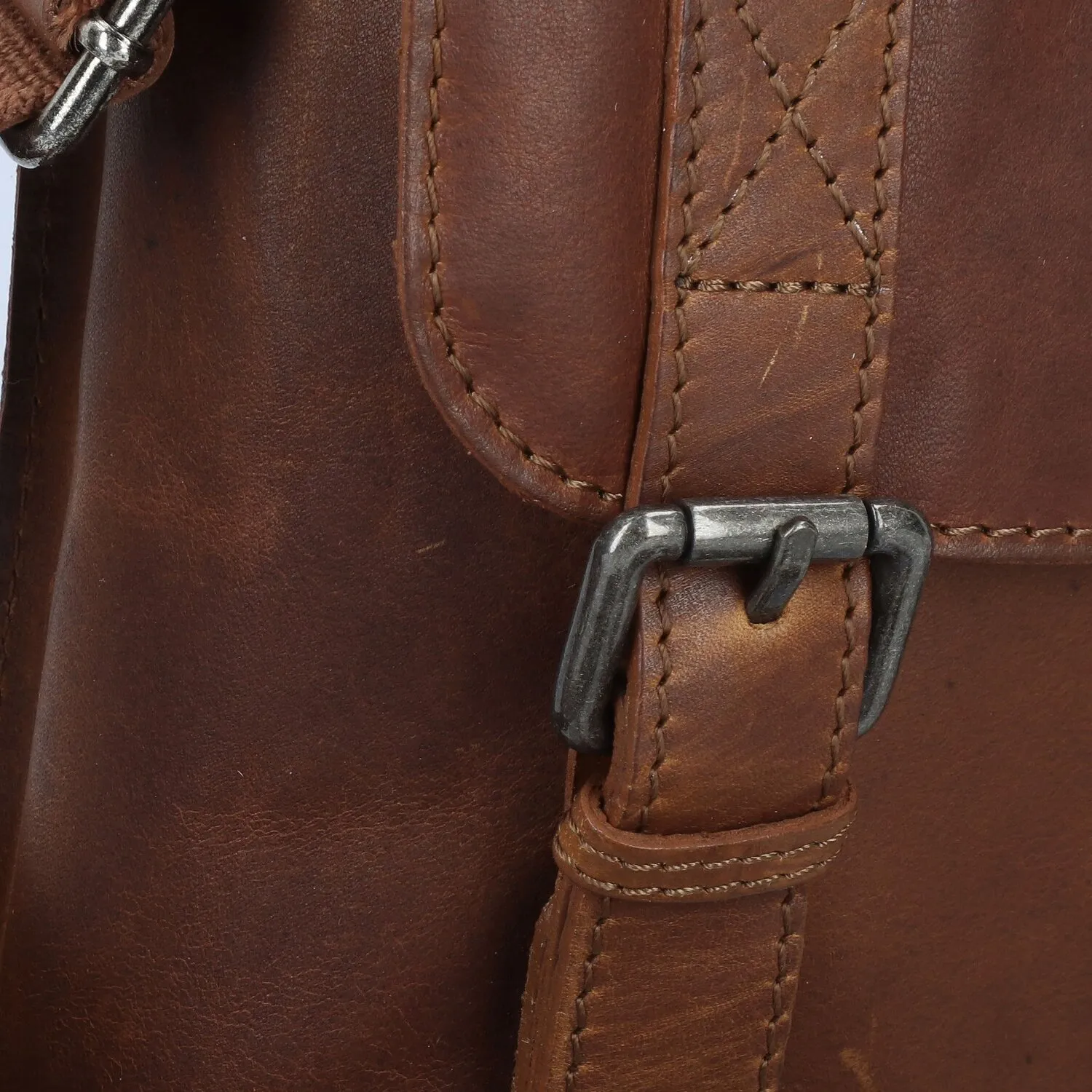 The Chesterfield Brand Wax Pull Up Borsa a tracolla Pelle 25 cm