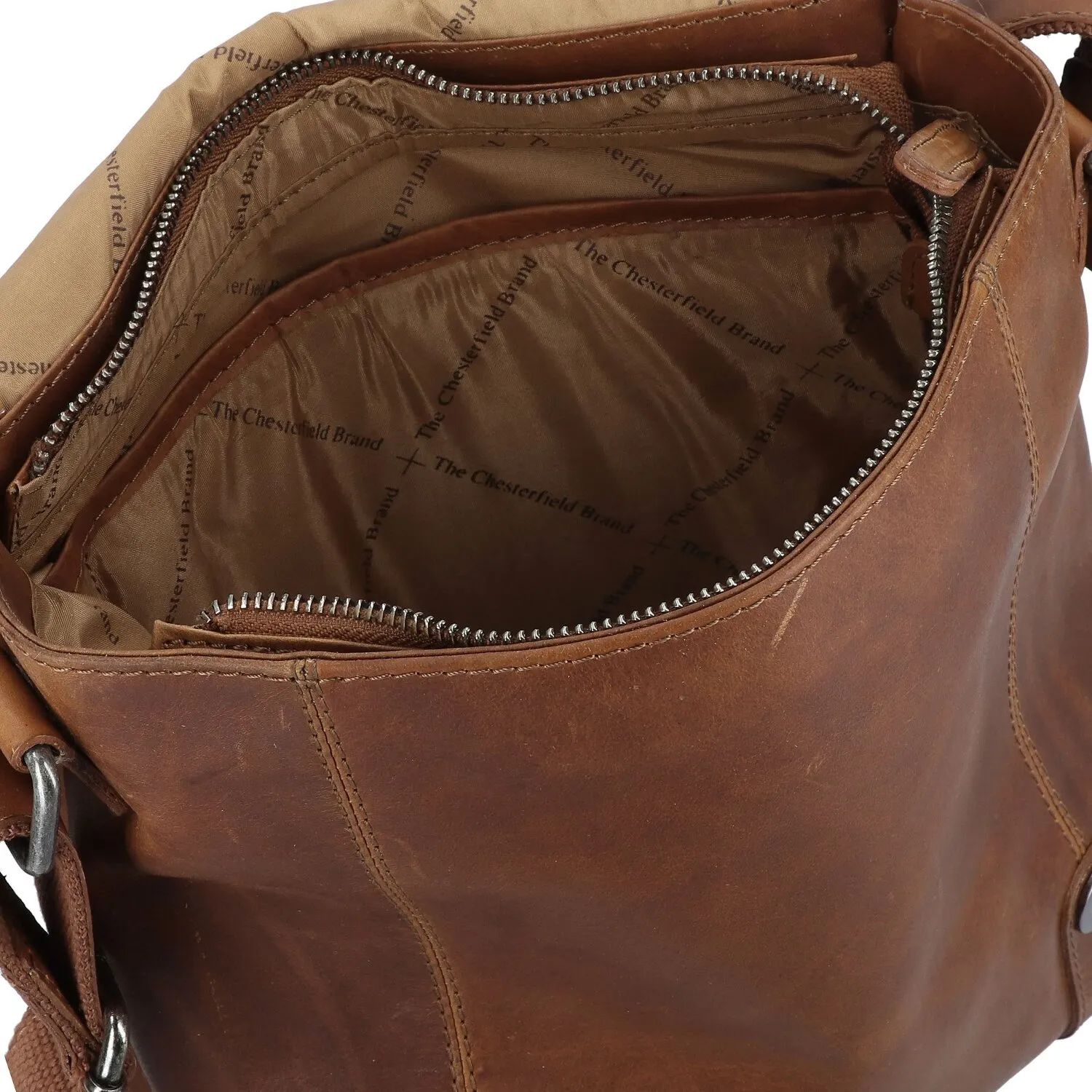 The Chesterfield Brand Wax Pull Up Borsa a tracolla Pelle 25 cm
