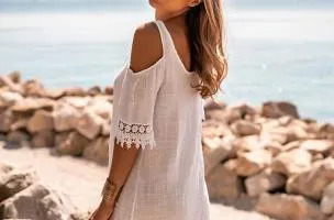 TUNICA BECCY - BIANCO