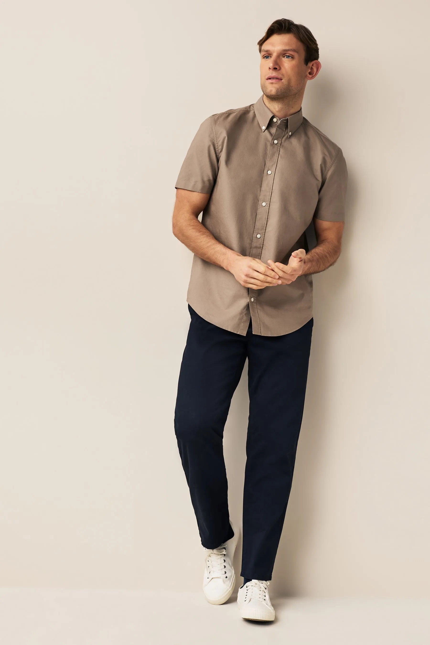 Vestibilità regular - Camicia Oxford a maniche corte