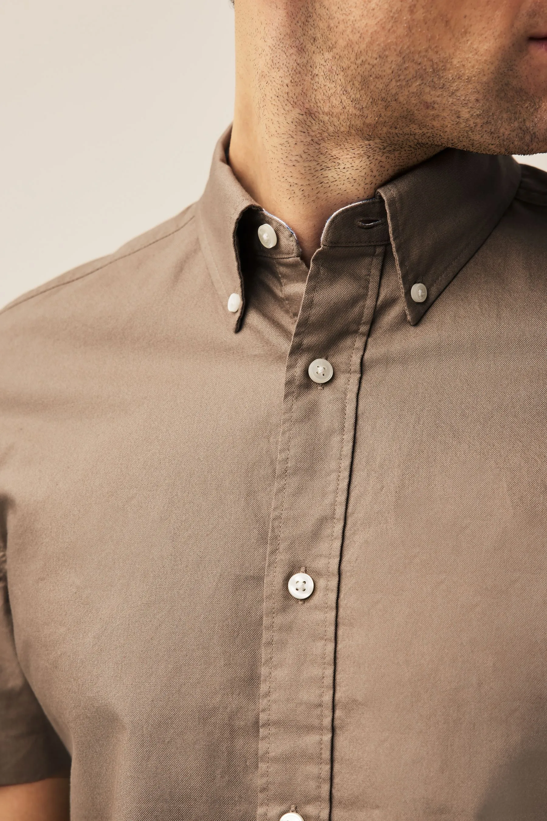 Vestibilità regular - Camicia Oxford a maniche corte