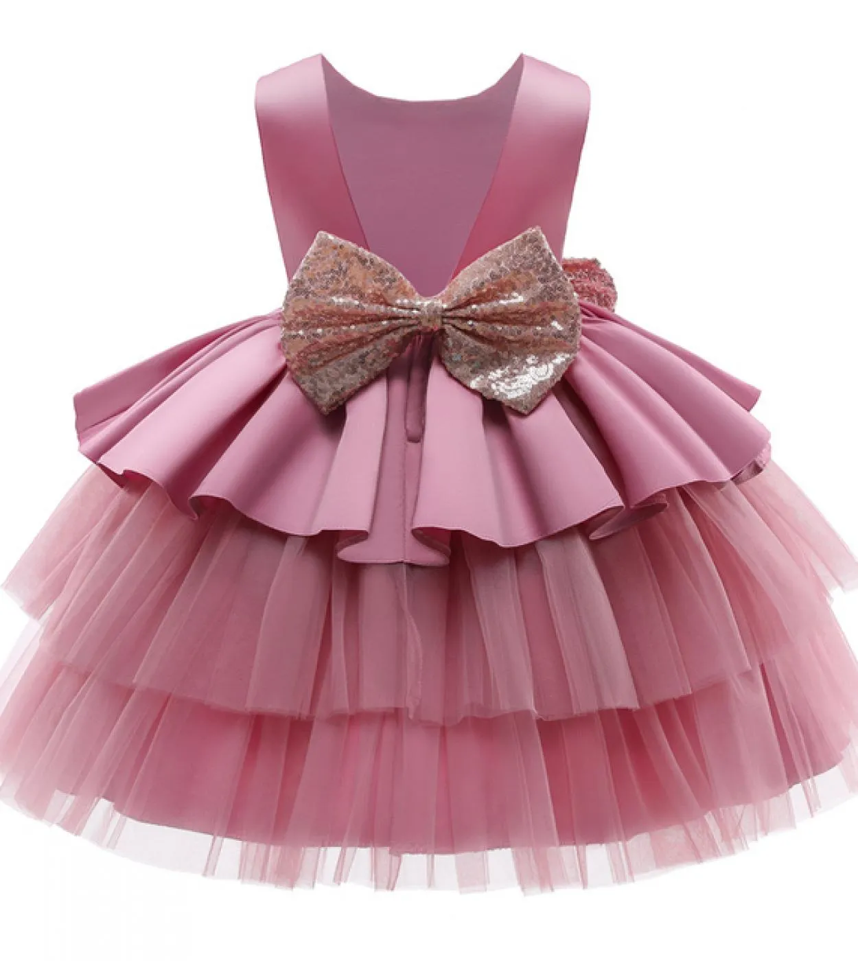 Vestito da principessa per neonata Abiti da fiori per bambini di Natale per ragazze Prima 1a festa di compleanno Abito tutu neon