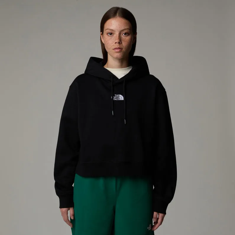 W ESSENTIAL CROP HOODIE