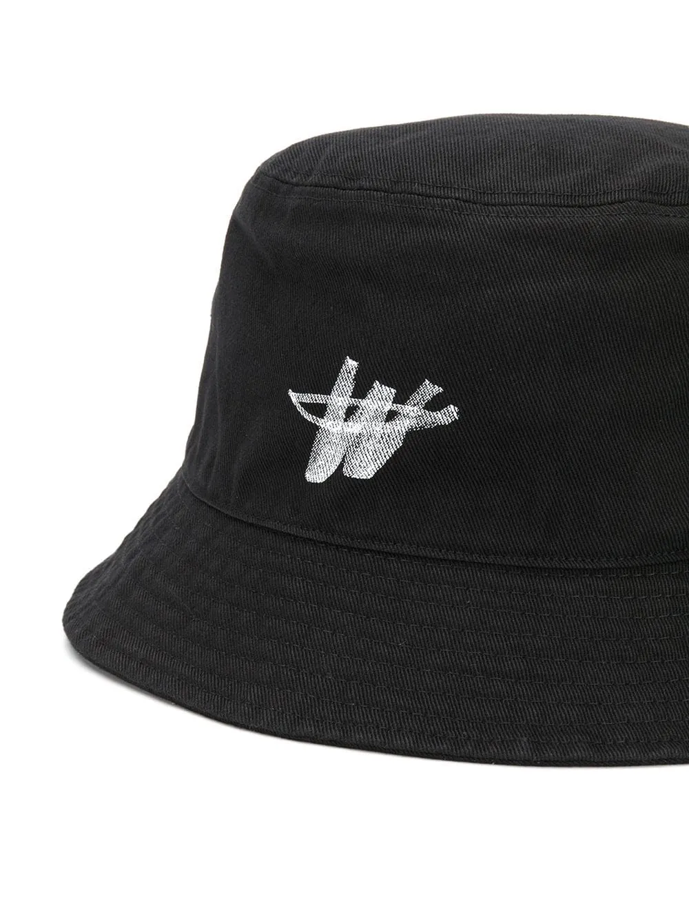WE11DONE Cappello a secchiello con stampa