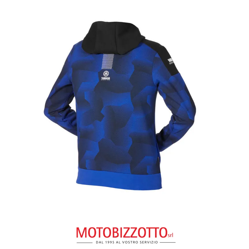Yamaha Blue Camo Hoodie